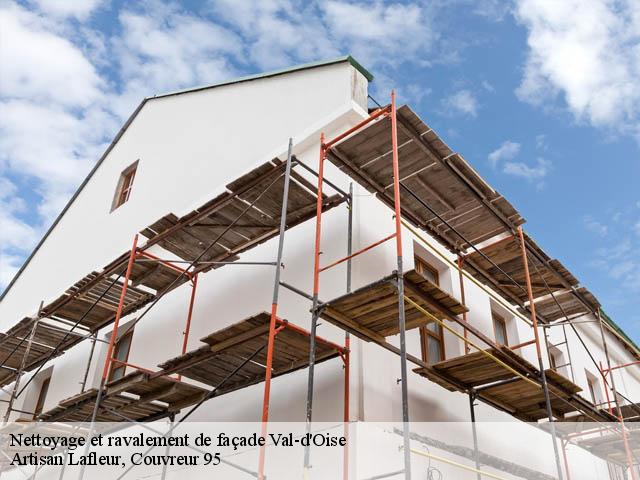 Nettoyage et ravalement de façade 95 Val-d'Oise  Artisan Lafleur, Couvreur 95