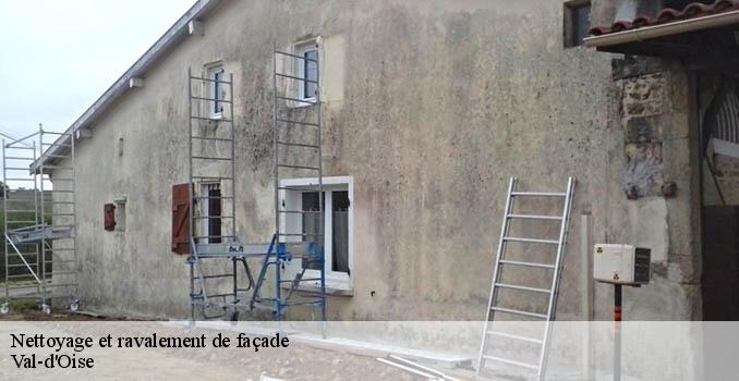 Nettoyage et ravalement de façade 95 Val-d'Oise Artisan Lafleur, Couvreur 95