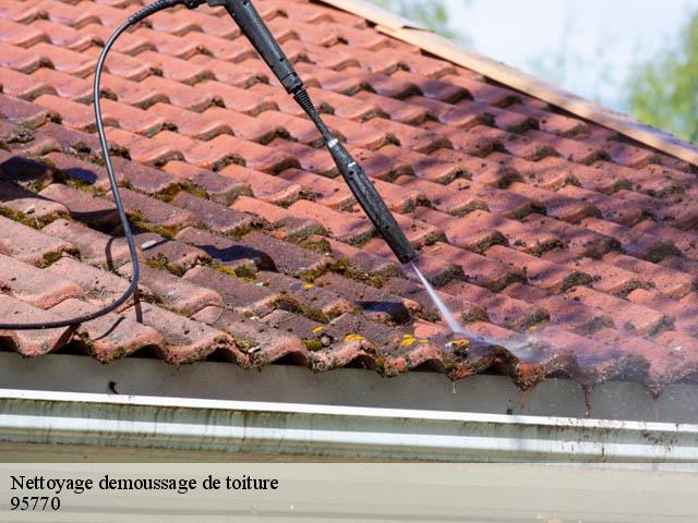 Nettoyage demoussage de toiture  buhy-95770 Artisan Lafleur, Couvreur 95