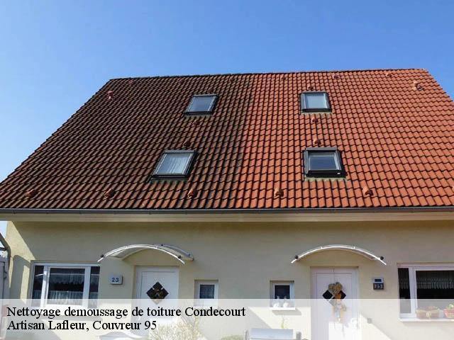 Nettoyage demoussage de toiture  condecourt-95450 Artisan Lafleur, Couvreur 95