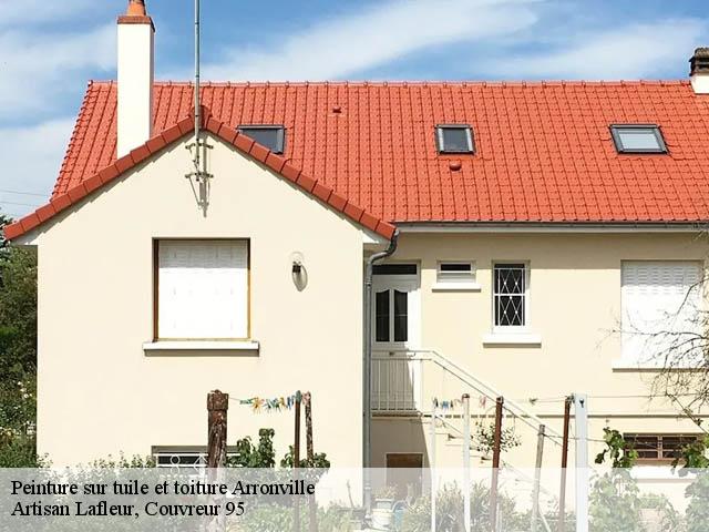 Peinture sur tuile et toiture  arronville-95810 Artisan Lafleur, Couvreur 95