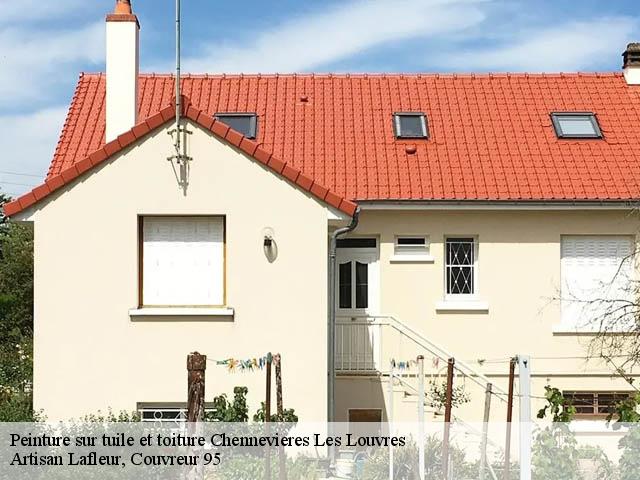 Peinture sur tuile et toiture  chennevieres-les-louvres-95380 Artisan Lafleur, Couvreur 95