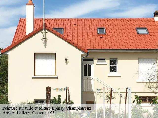 Peinture sur tuile et toiture  epinay-champlatreux-95270 Artisan Lafleur, Couvreur 95