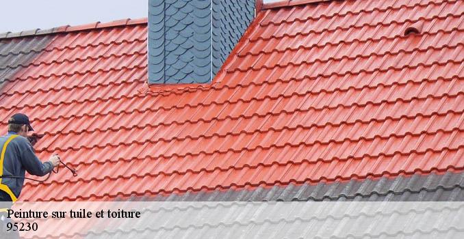 Peinture sur tuile et toiture soisy-sous-montmorency-95230 Landouer Thierry