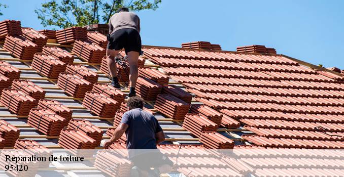Réparation de toiture arthies-95420 Landouer Thierry