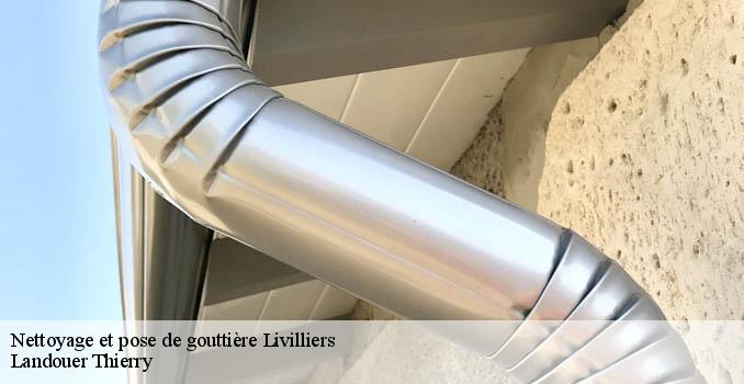 Nettoyage et pose de gouttière livilliers-95300 Landouer Thierry