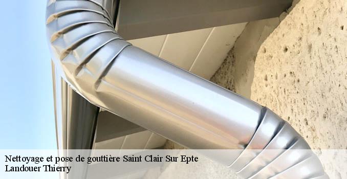 Nettoyage et pose de gouttière  saint-clair-sur-epte-95770 Landouer Thierry