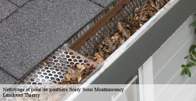 Nettoyage et pose de gouttière soisy-sous-montmorency-95230 Landouer Thierry