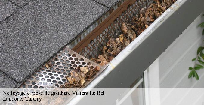 Nettoyage et pose de gouttière  villiers-le-bel-95400 Artisan Lafleur, Couvreur 95