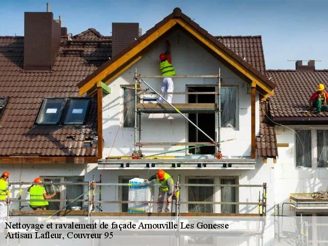 Nettoyage et ravalement de façade  arnouville-les-gonesse-95400 Artisan Lafleur, Couvreur 95