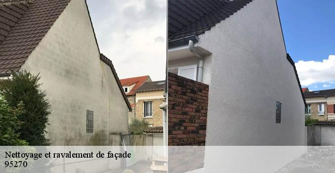 Nettoyage et ravalement de façade luzarches-95270 Landouer Thierry