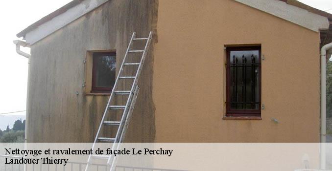 Nettoyage et ravalement de façade le-perchay-95450 Landouer Thierry