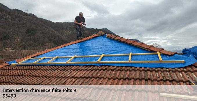 Intervention d'urgence fuite toiture gadancourt-95450 Landouer Thierry